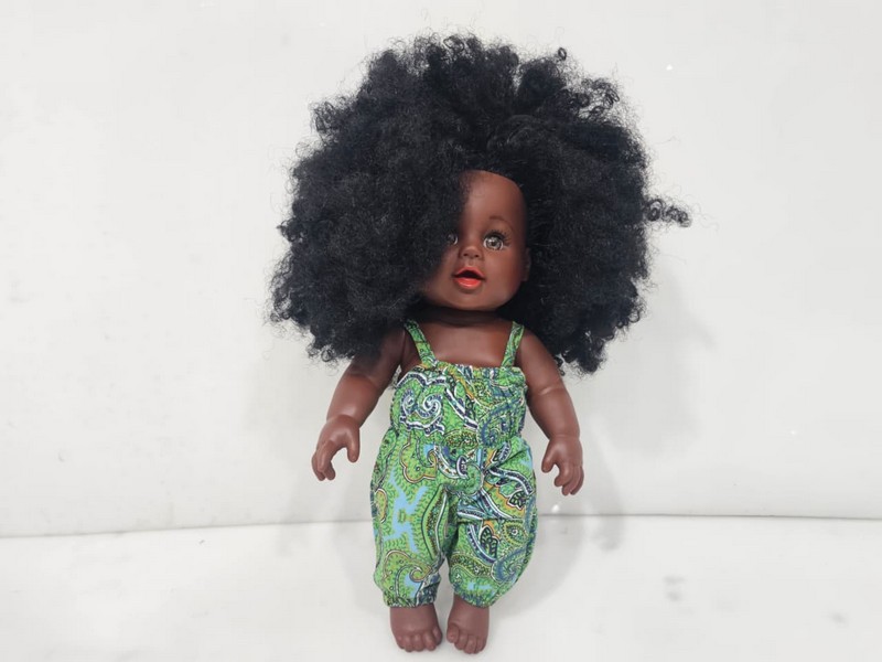 Muñeca Bebe Afroamericana