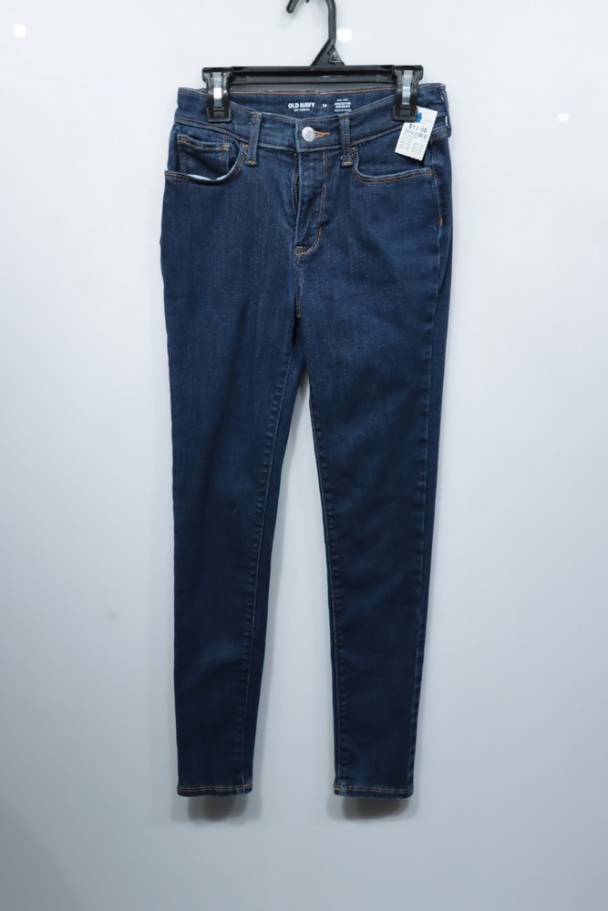 Mezclilla Talla 14 En Jeans Pantalón Denim Bolsillos Skinny